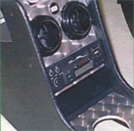 Turned Alloy Console